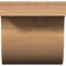 Ekena Millwork Del Monte Smooth Rafter Tail, Western Red Cedar, 5 1/2"W x 6"H x 16"L RFT06X06X16DEL00SWR - alternate 3